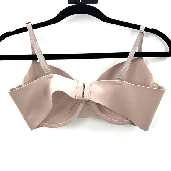 Lucky Brand Cream Light Padded T Shirt Bra Wired Adjustable Straps Women's 34C - Picture 2 of 6